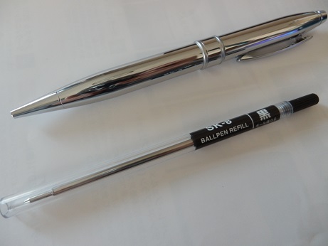 CROSS�{�[���y���ƌ݊����t�B��SK-8